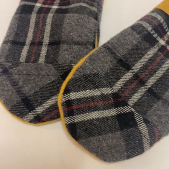 Plaid Light Weight Wool Mittens D10 - Picture 3 of 5
